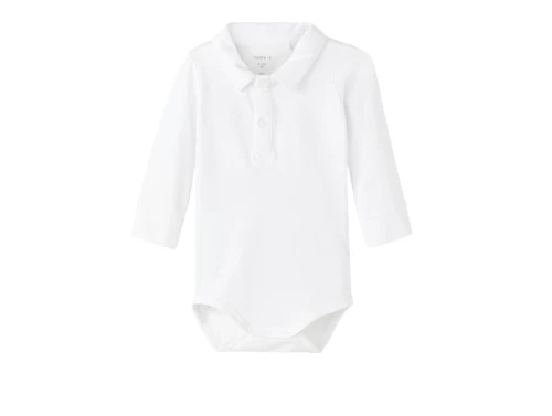 Name It bright white polo body